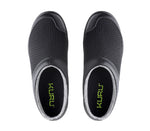 Top view of KURU Footwear DRAFT Men's Slipper in JetBlack