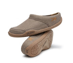 Stacked view of  KURU Footwear DRAFT Women's Slipper in Sand-Gum