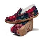 Stacked view of  KURU Footwear LOFT Women's Slipper in Plaid-Gum