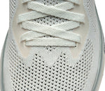 Close-up of the material on the KURU Footwear FLUX Men's Sneaker in DoveGray-OrangeSpice