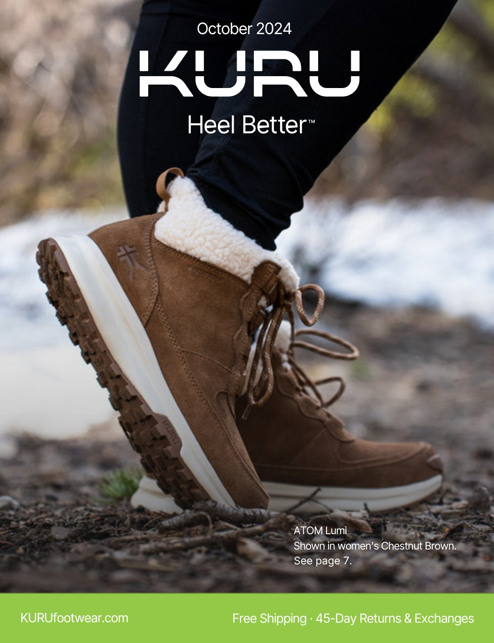 KURU Footwear October Catalog