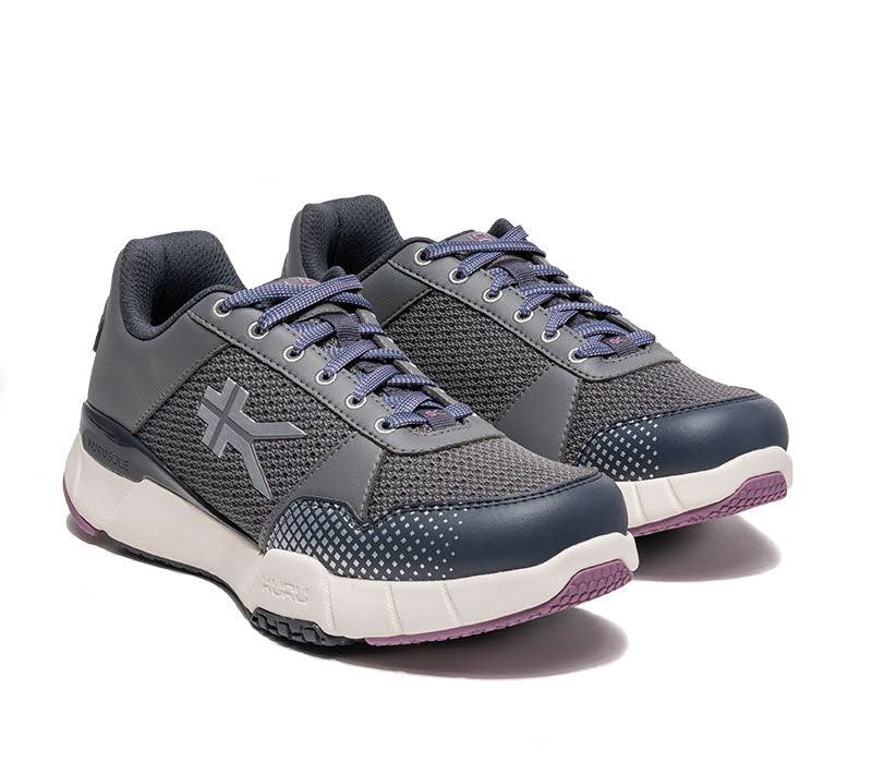 Outlet Kuru Quantum Shoes Athletic Sneakers Lace Up Mesh Low Top Gray Black 12