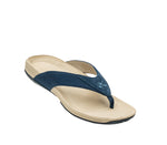 Toe touch view on KURU Footwear KALA Women's Sandal in IndigoBlue