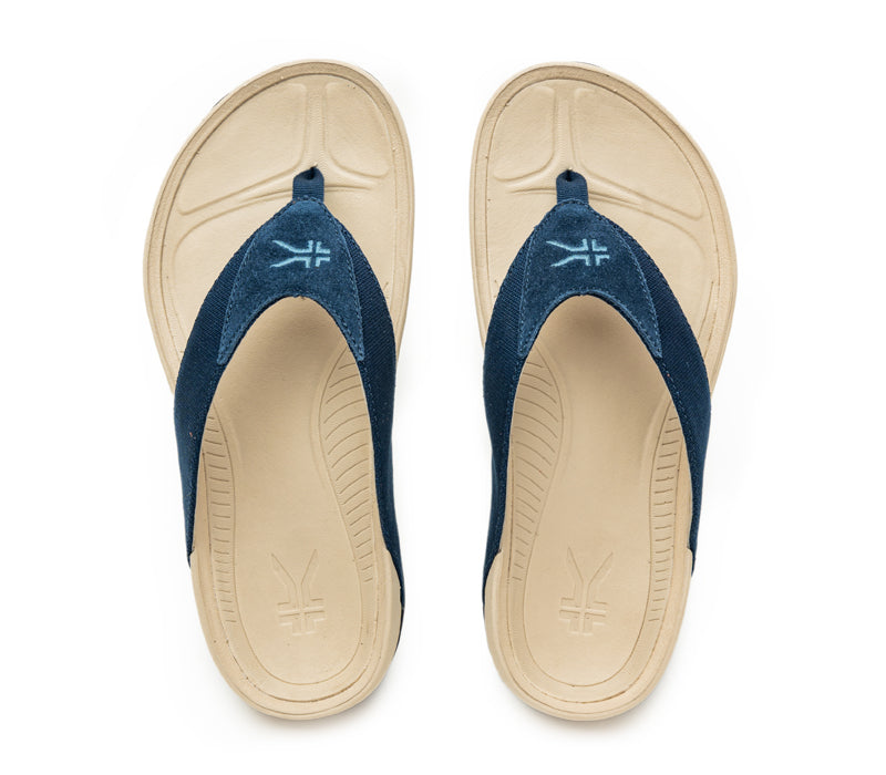 Top view of KURU Footwear KALA Women's Sandal in IndigoBlue